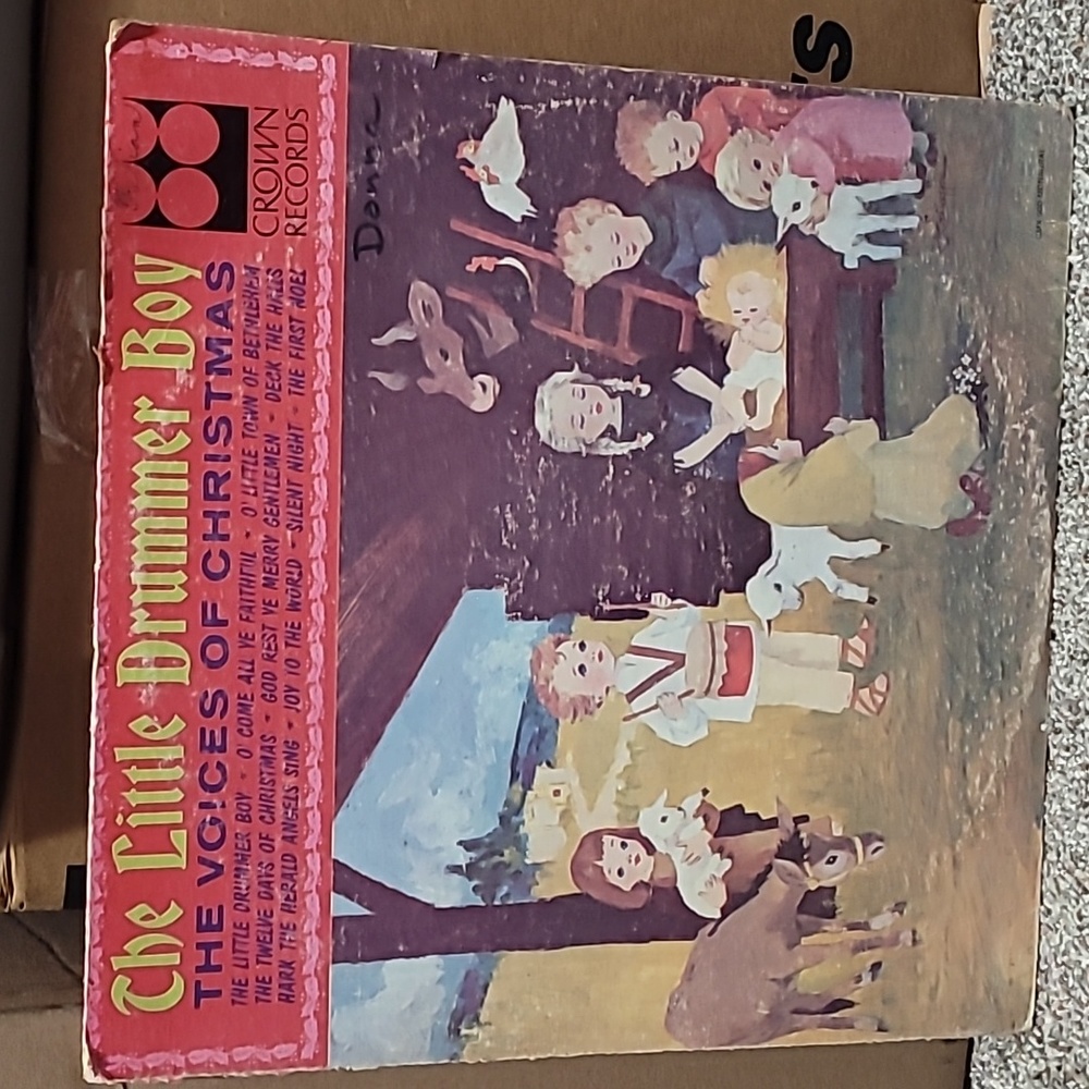 Vintage The Voices Of Christmas ‎– The Little Drummer Boy